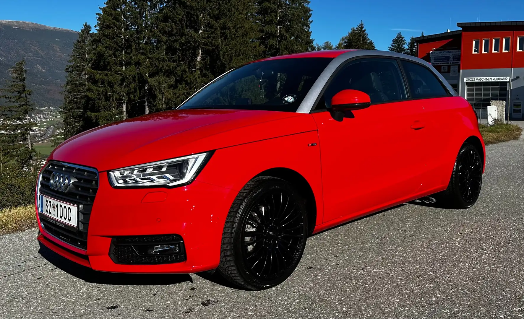 Audi A1 A1 1,6 TDI Sport S-tronic Sport Rot - 2