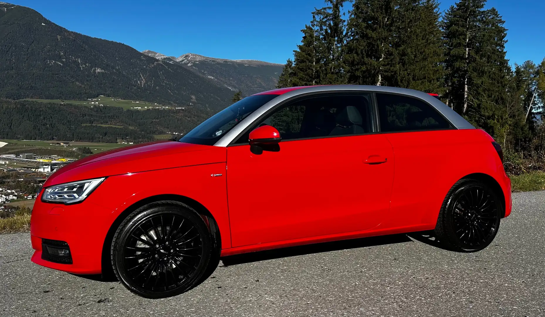 Audi A1 A1 1,6 TDI Sport S-tronic Sport Rot - 1