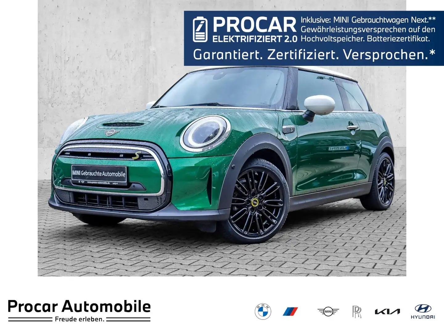 MINI Cooper SE 3-Türer ACC RFK NAVI Standh. LED DAB Groen - 1