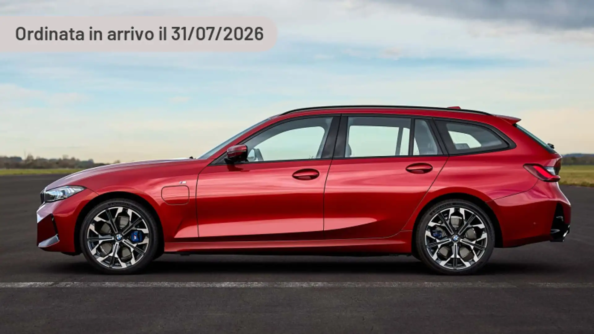 BMW 330 e Touring Msport Argento - 1