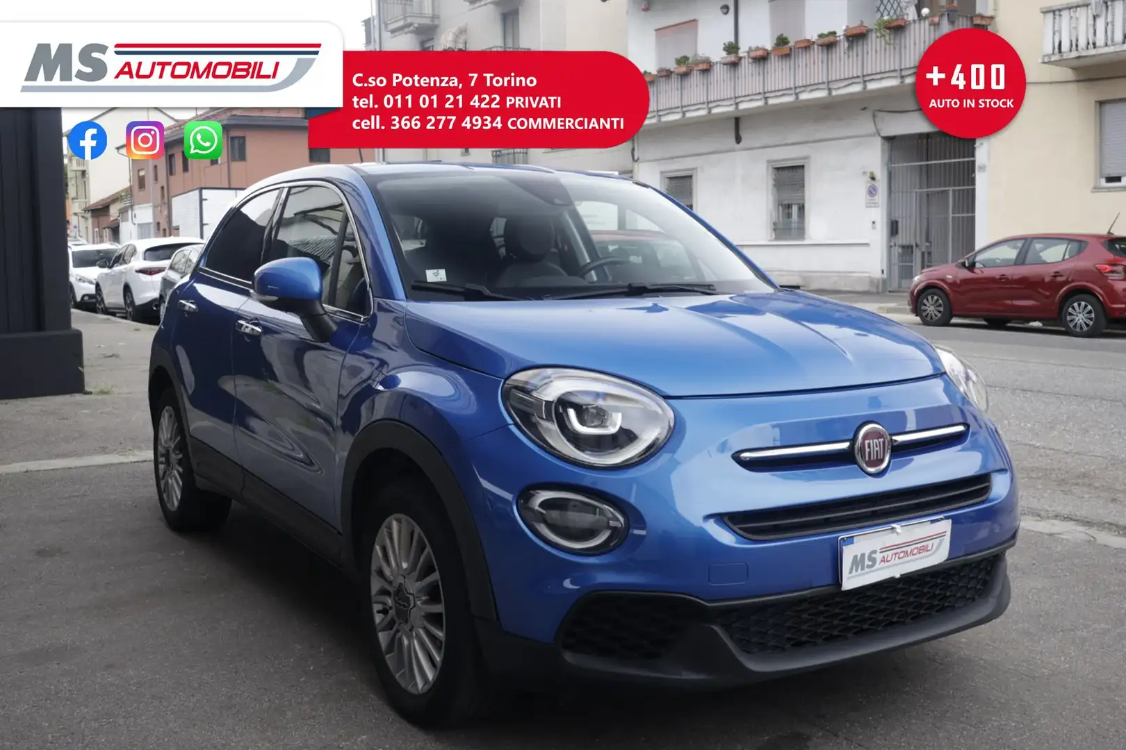 Fiat 500X 1.3 MultiJet 95 CV S-Design City PROMOZIONE Unico Bleu - 1