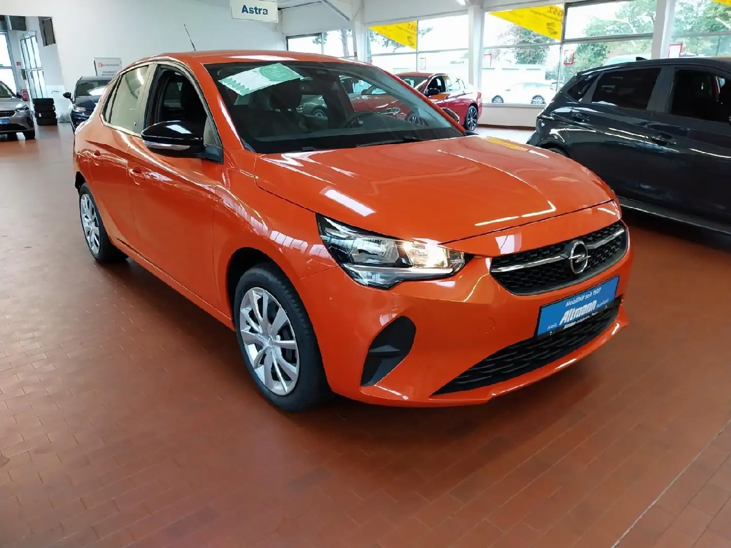 Opel Corsa e Edition Kam Tempo PDC Arancione - 2