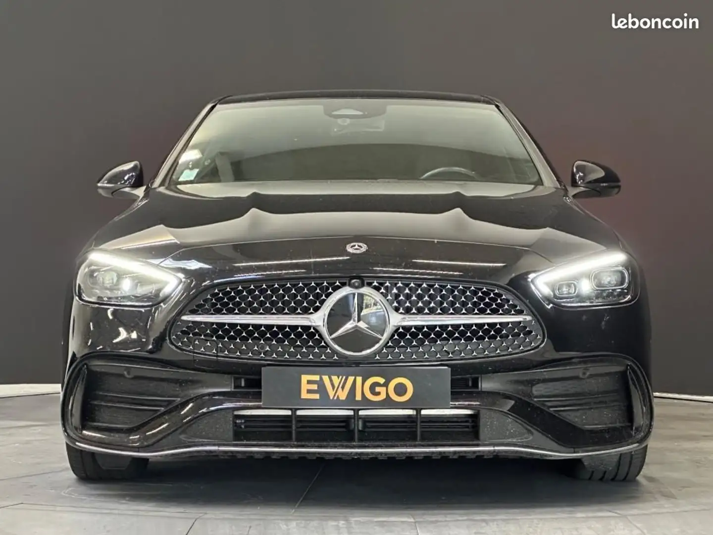 Mercedes-Benz C 220 Mercedes 220d 200ch 9G-TRONIC AMG LINE Schwarz - 2