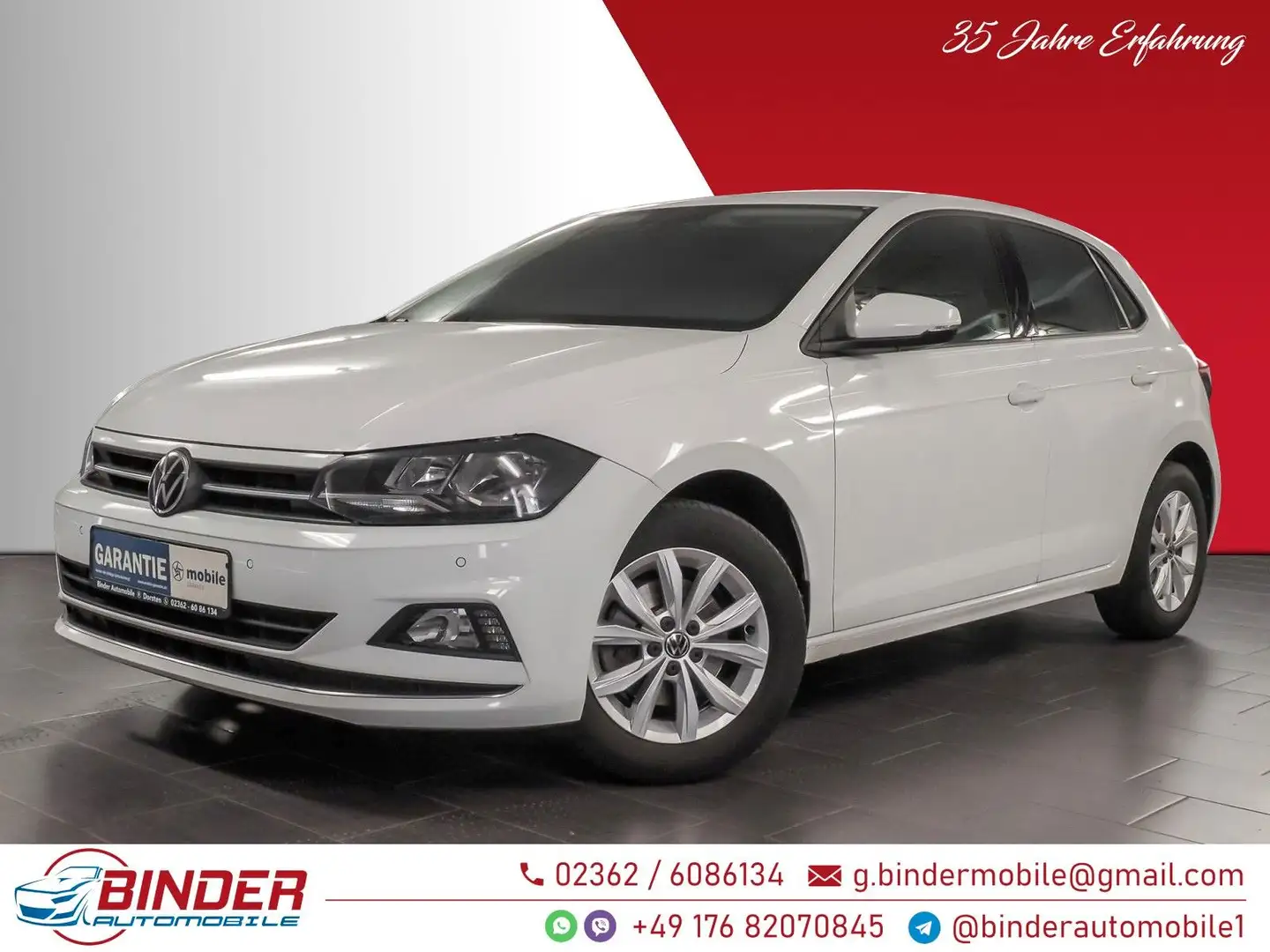 Volkswagen Polo VI Highline Weiß - 1