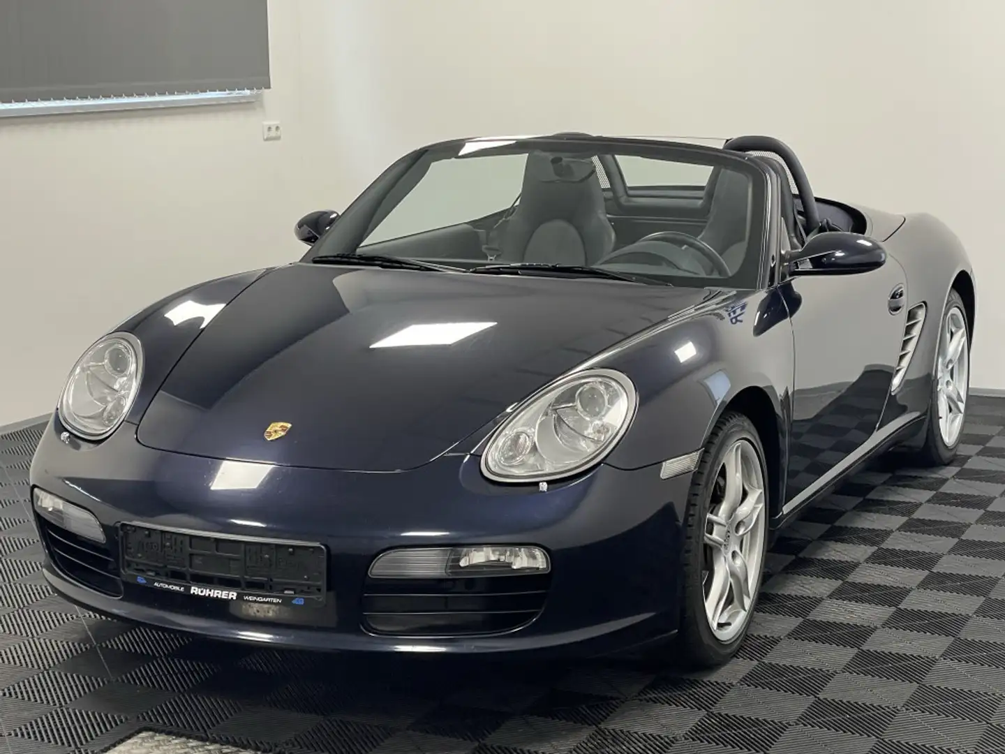 Porsche Boxster 987 Automatik 2.Hand Gewerbe Export Blau - 1