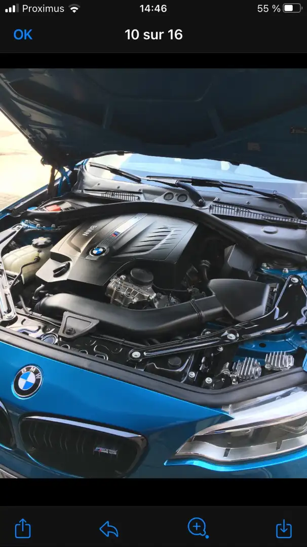 BMW M2 DKG plava - 2