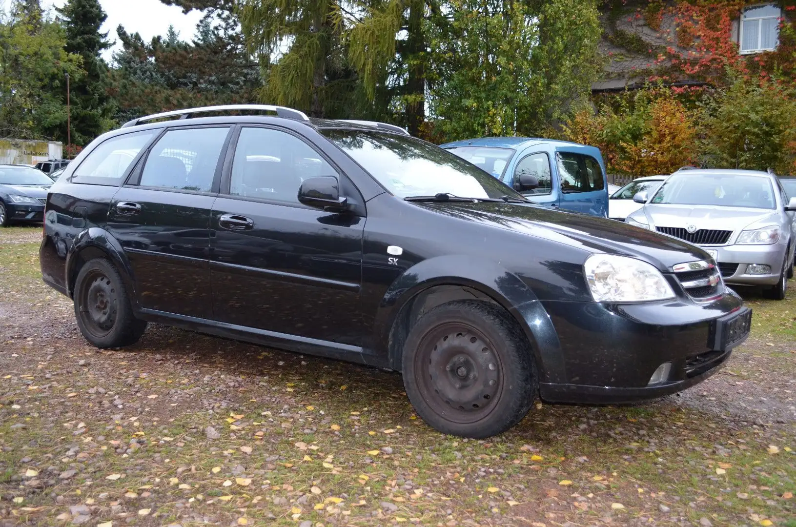 Chevrolet Nubira Wagon SX Klima Leder AHK  LPG Gas Černá - 1