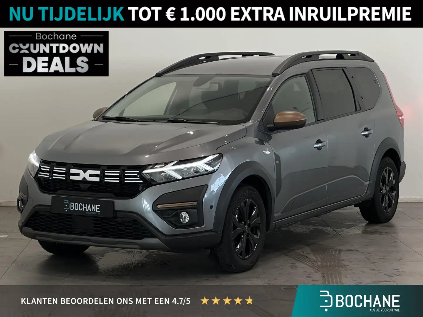 Dacia Jogger 1.6 Hybrid 140 Extreme 7p. | 7-persoons | Navigati Grijs - 1