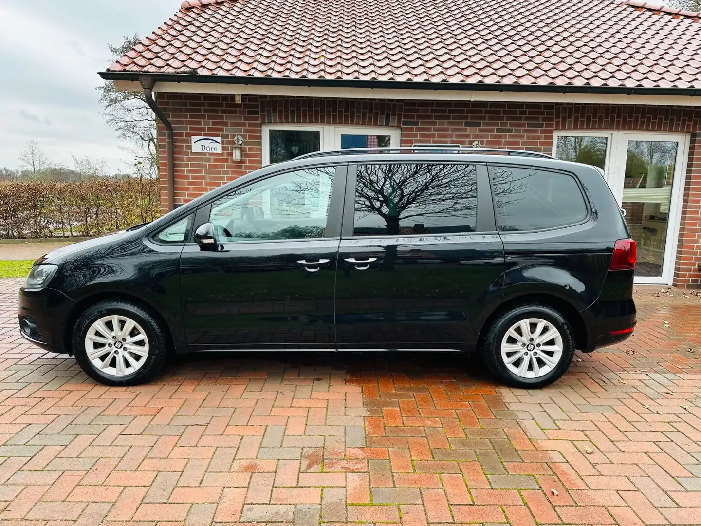 SEAT Alhambra 2,0 TDI, AHK, 7-Sitzer, uvm.!!! Negru - 2