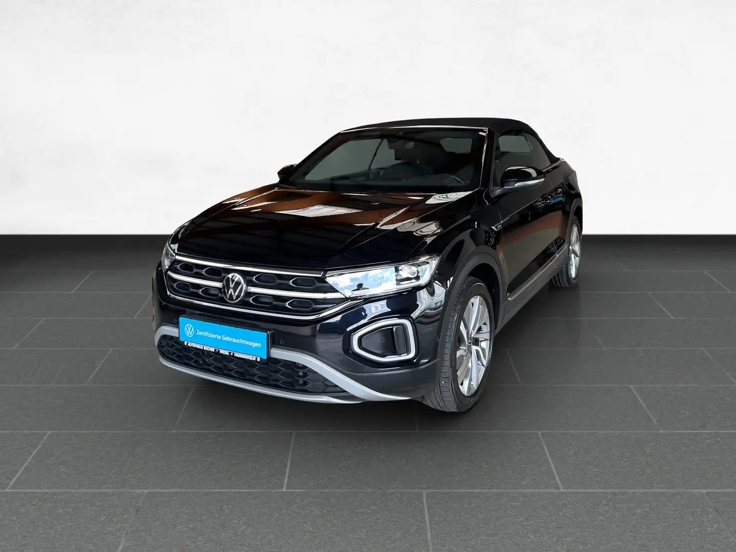 Volkswagen T-Roc Cabrio Style 1.5 TSI DSG /Navi/LED/Sitzhz Schwarz - 2