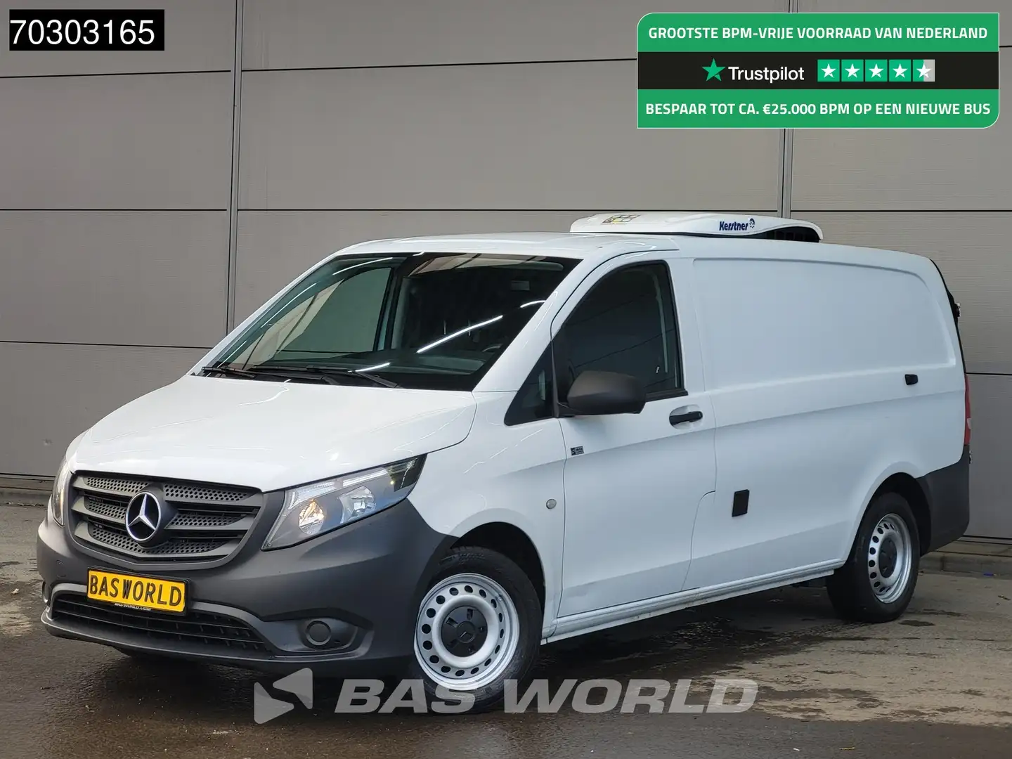Mercedes-Benz Vito 116 Automaat Koelwagen Kerstner 230v Stekker L2H1 Blanc - 1