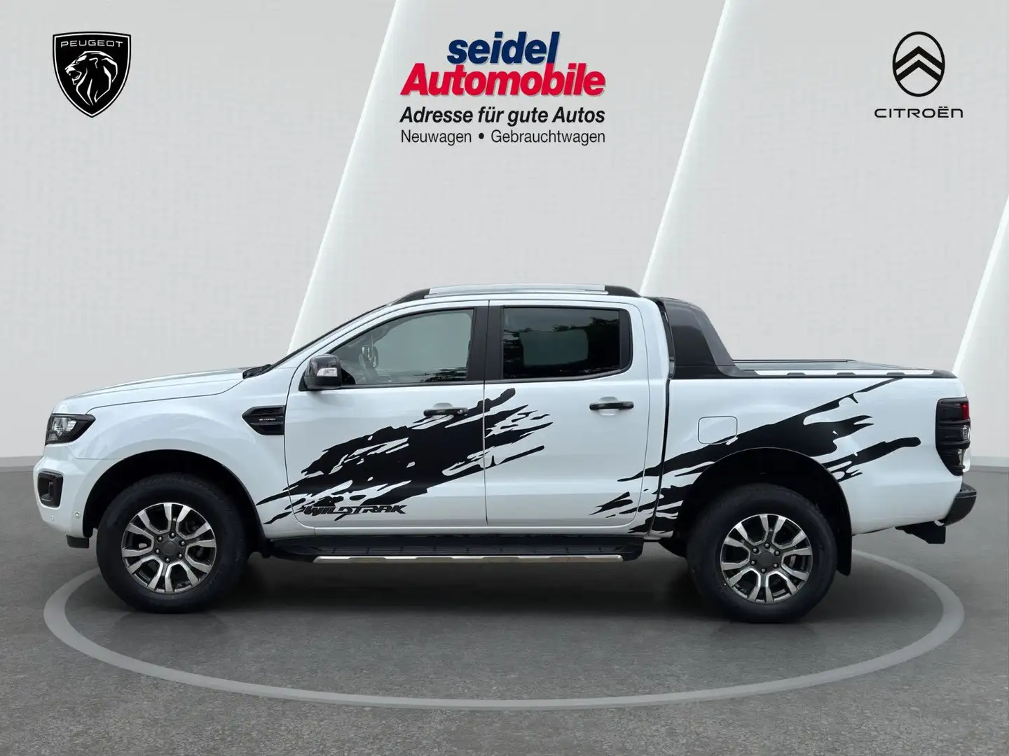 Ford Ranger 2.0 TDCI Panther Wildtrack 4x4 DOKA Blanc - 2