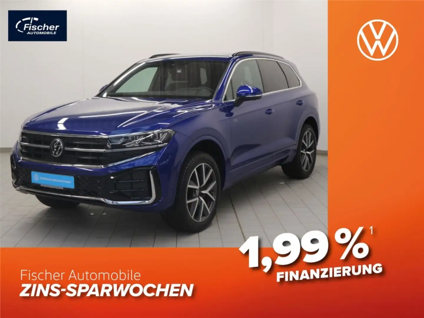 Volkswagen Touareg 3.0 TDI V6 4Motion R-Line Blau - 1
