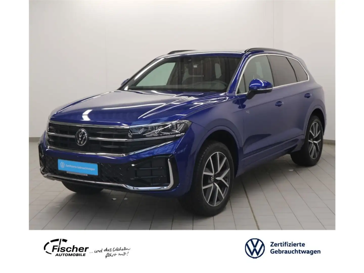 Volkswagen Touareg 3.0 TDI V6 4Motion R-Line P-Dach/Leder Blau - 1