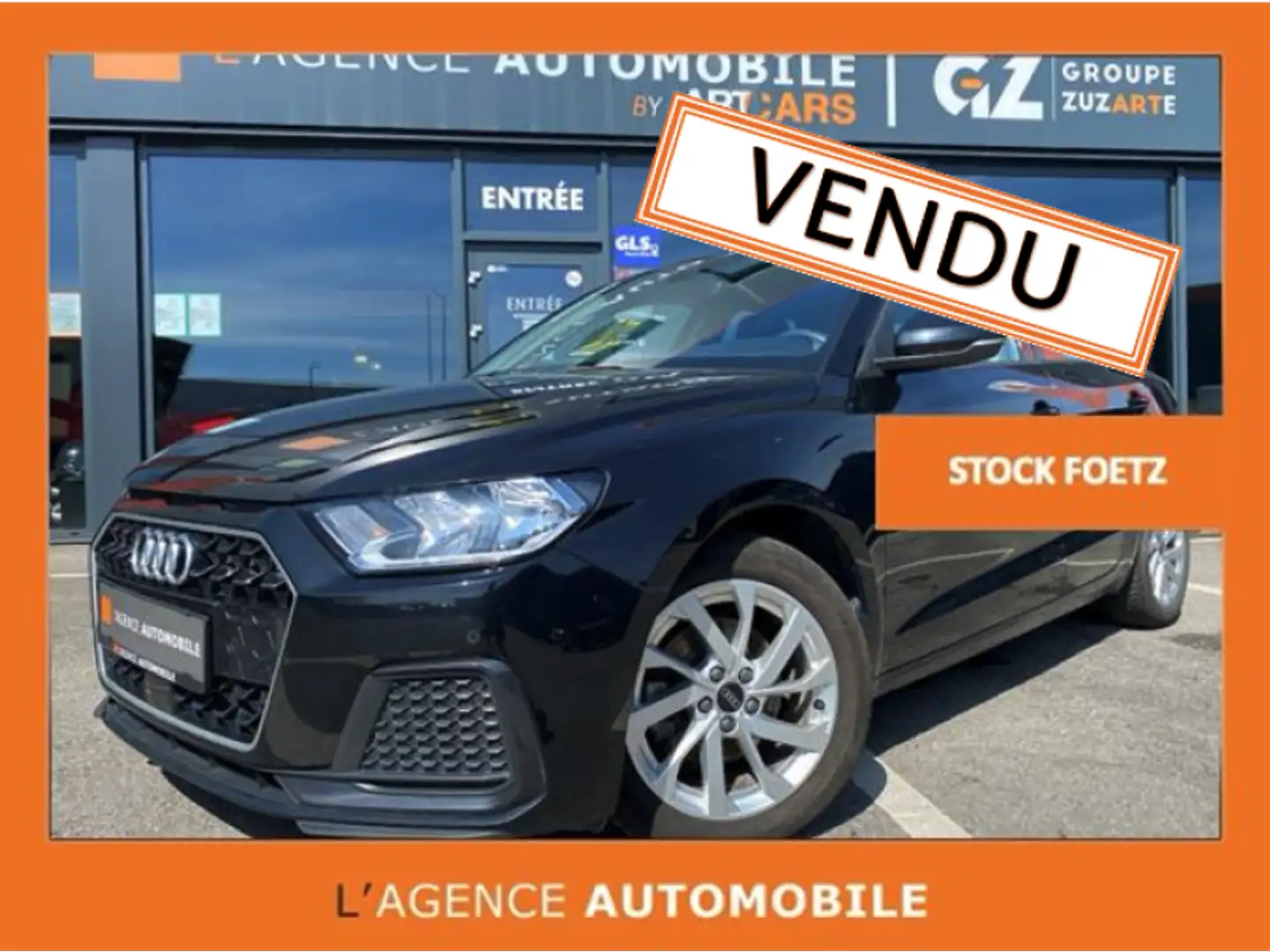 Audi A1 30 TFSI S-Tronic Noir - 1