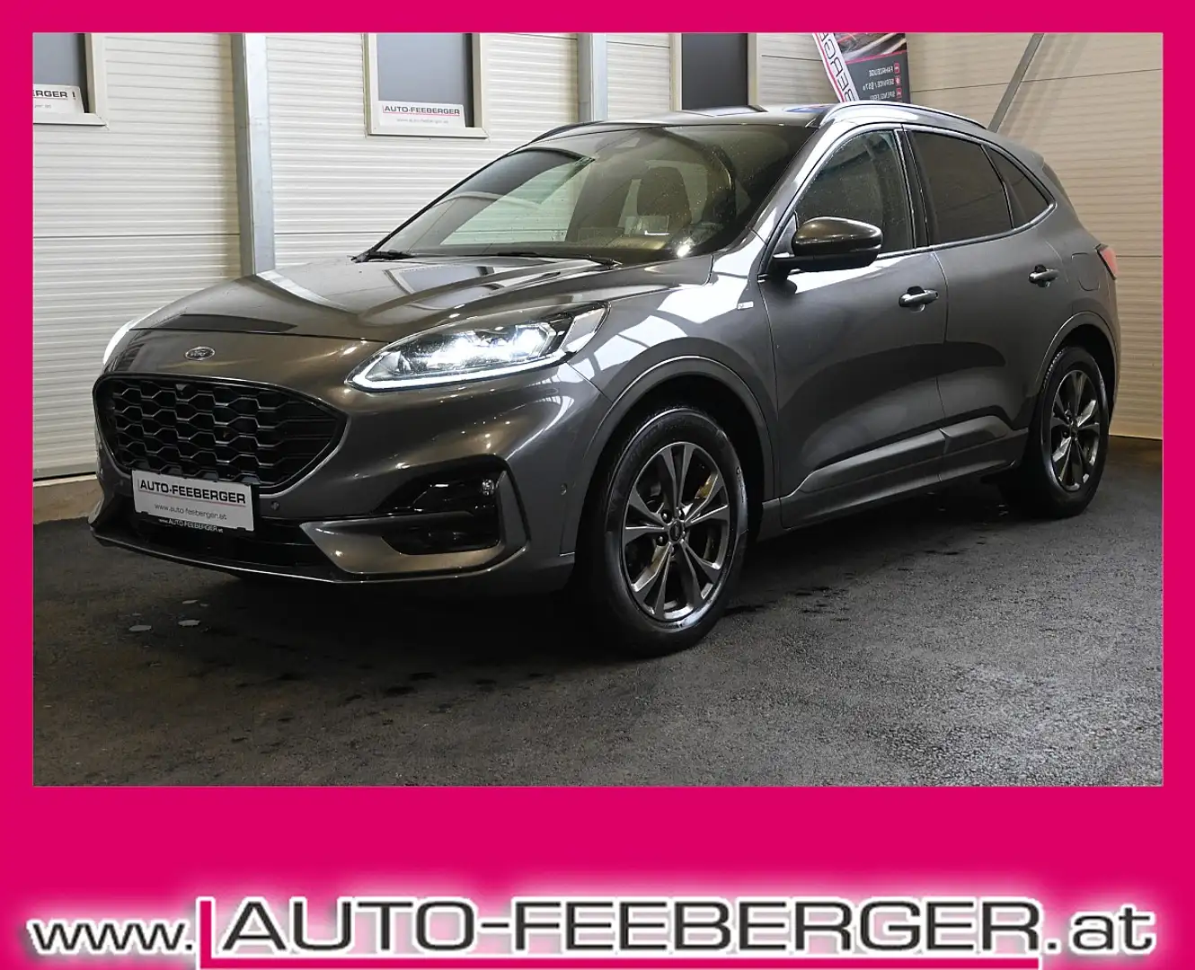 Ford Kuga 2,0 EcoBlue AWD ST-Line X Aut. LED,Head Up, AH... Grau - 1
