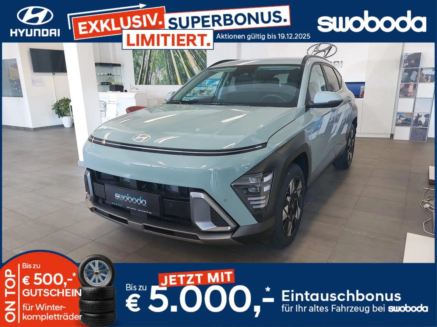 Hyundai KONA Kona HEV (SX2) GO Plus 1.6 GDI 2WD k5hu1-OP6 Grün - 1