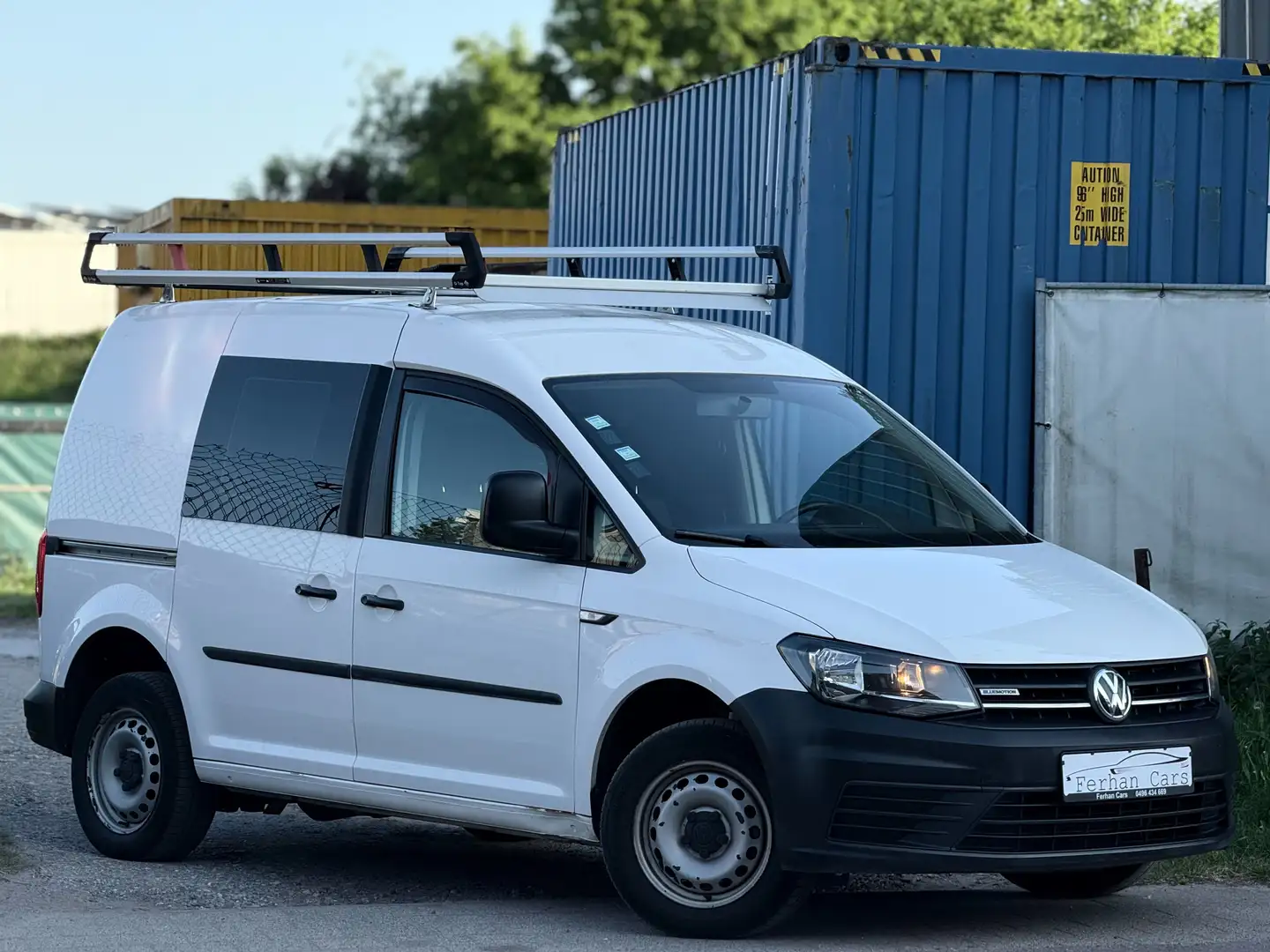 Volkswagen Caddy 1.4 TGI • CNG • GPS • Euro6b • Blanc - 2