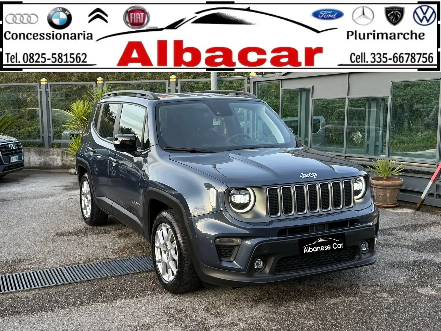 Jeep Renegade Jeep Renegade 1.6 Mjt 130 CV Limited Bleu - 1