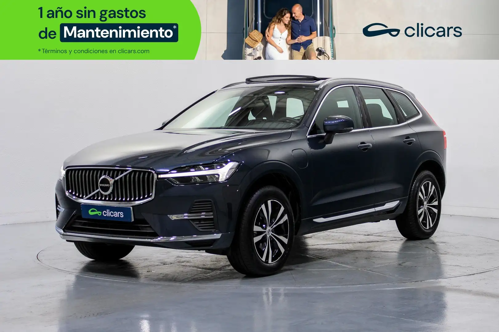 Volvo XC60 T6 Recharge Core Gris - 1