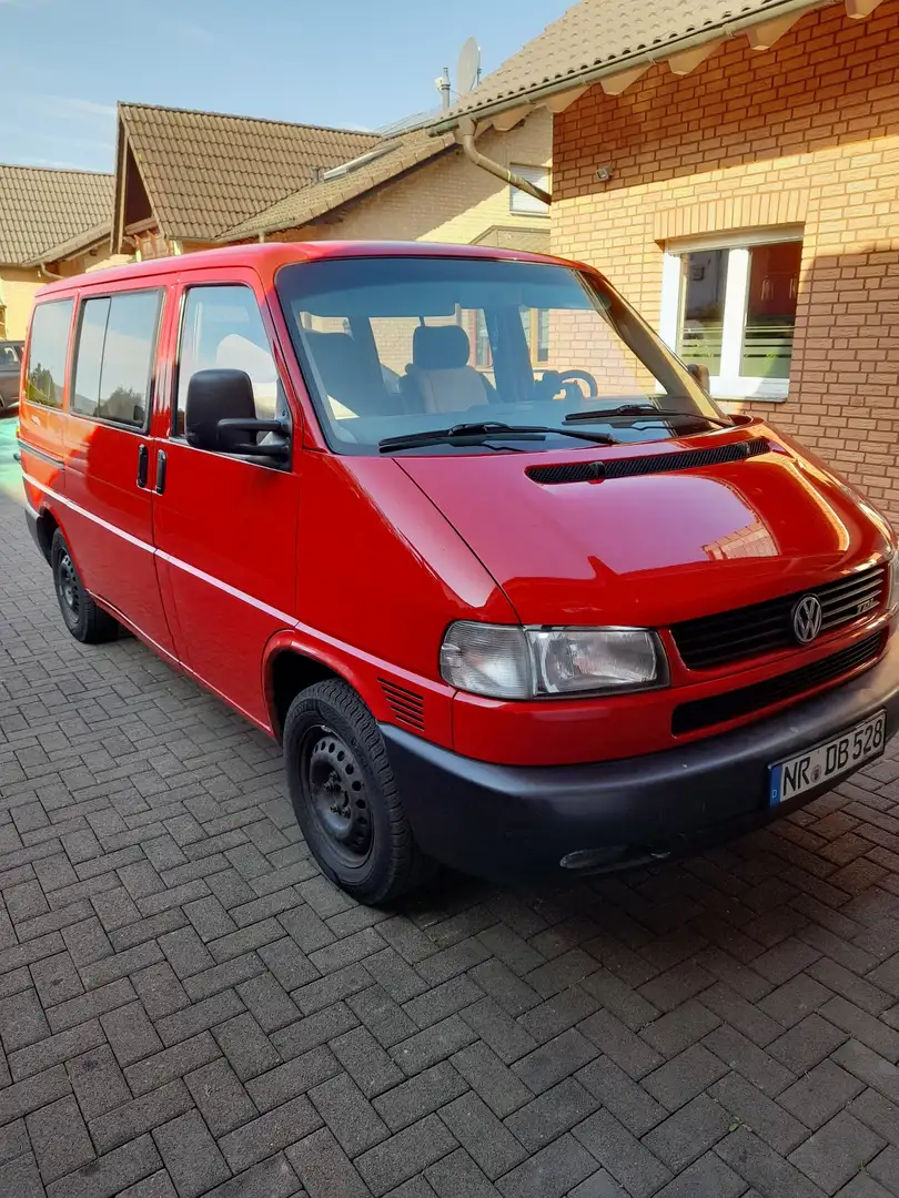Volkswagen T4 Caravelle TDI 7DC2Y2 Roşu - 1