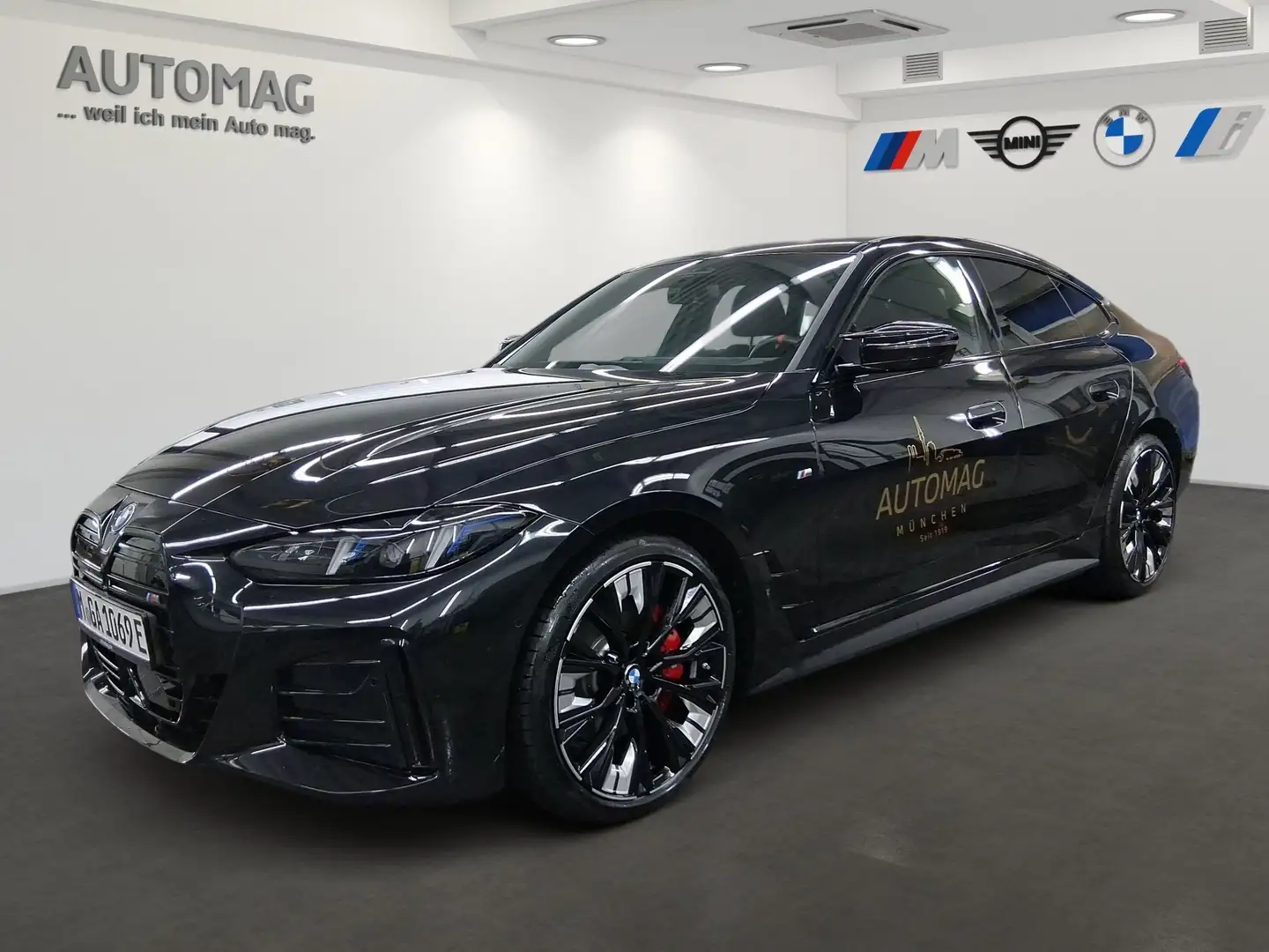 BMW i4 M50 MSportPro*20Zoll*DrivAssProf*ParkAssPlus*Harma Schwarz - 1