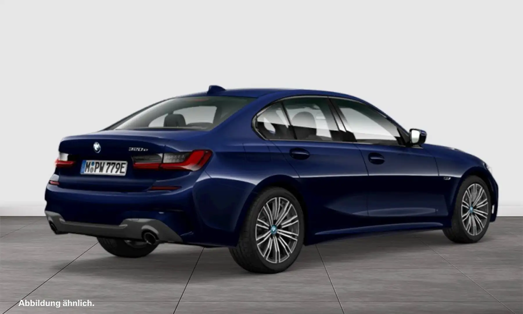 BMW 320 e M Sport DAB WLAN LC Prof. Tempomat Klimaaut. Shz Blau - 2