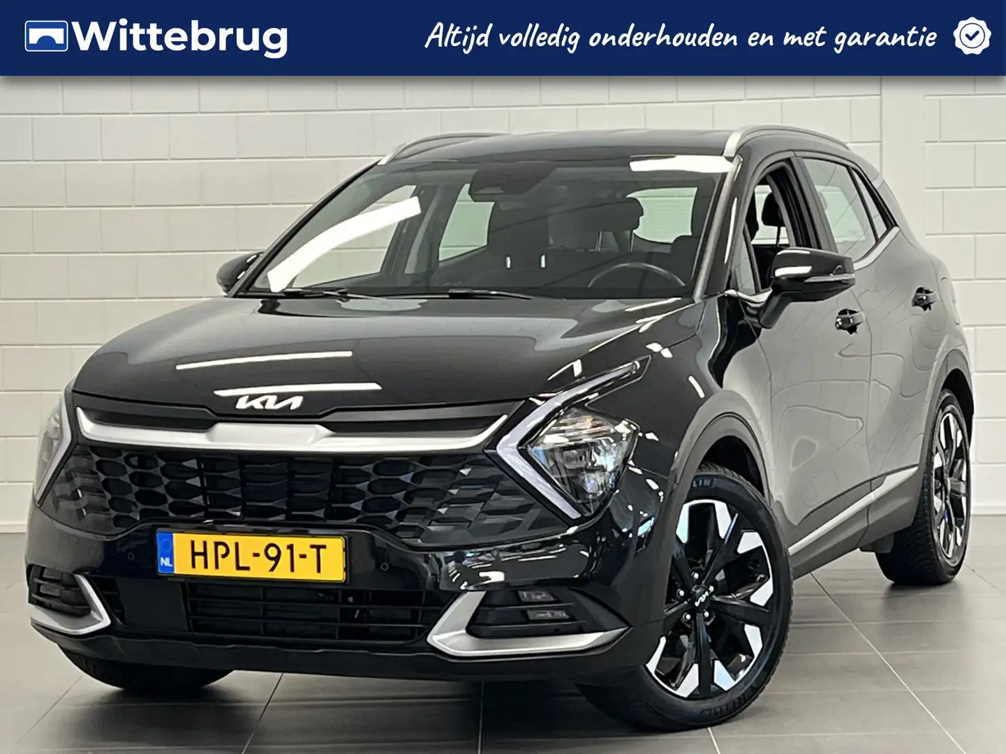 Kia Sportage 1.6 T-GDi Plug-in Hybrid AWD DynamicLine NAVIGATIE Schwarz - 1
