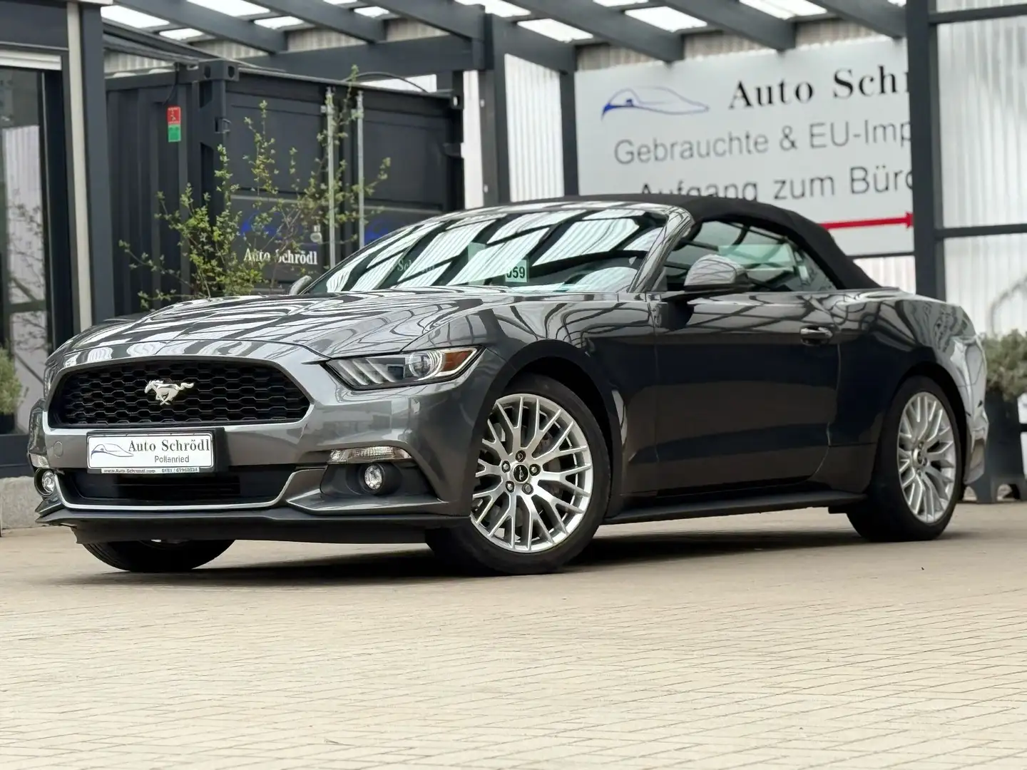 Ford Mustang Convertible 2.3 EcoBoost, Premium-Paket *DE/GER* Grau - 1
