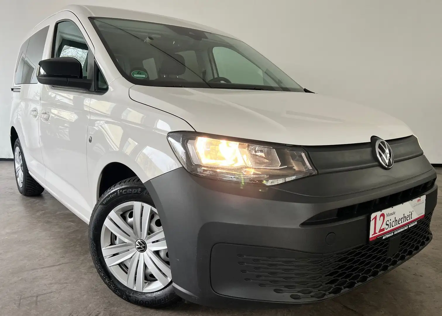 Volkswagen Caddy Basis,2.0 TDI,1.Hand,PDC,TÜV&SERV NEU Wit - 1