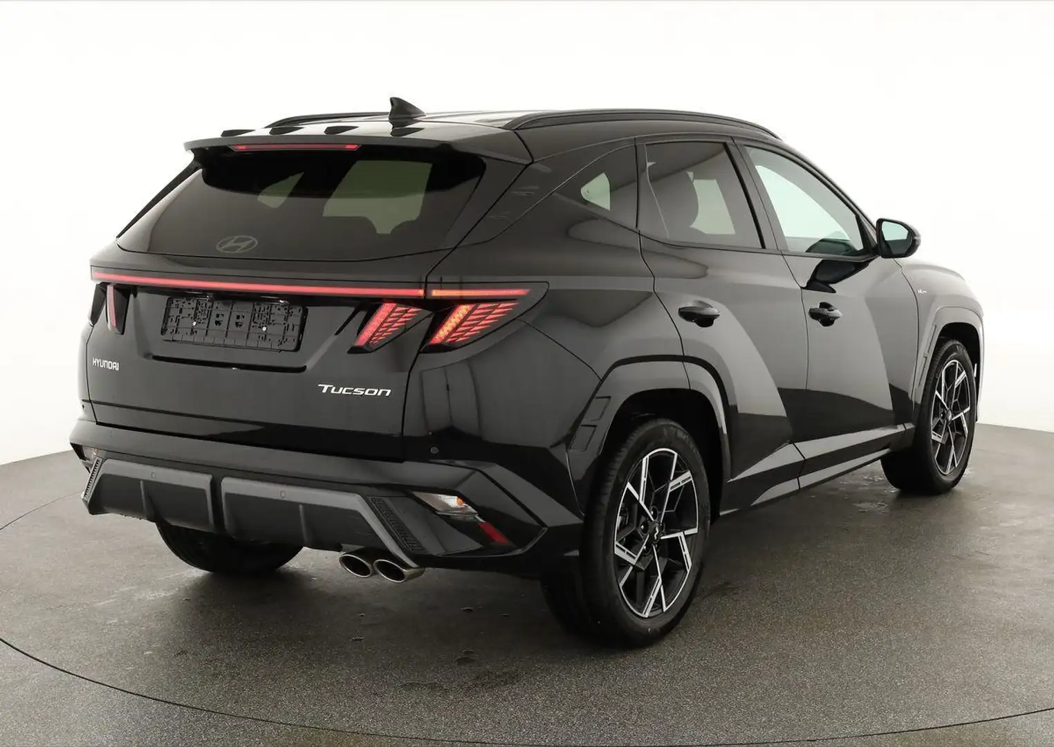 Hyundai TUCSON N Line 2WD 1.6 T-GDI DCT N-LINE, el. Klappe, Na... Schwarz - 2