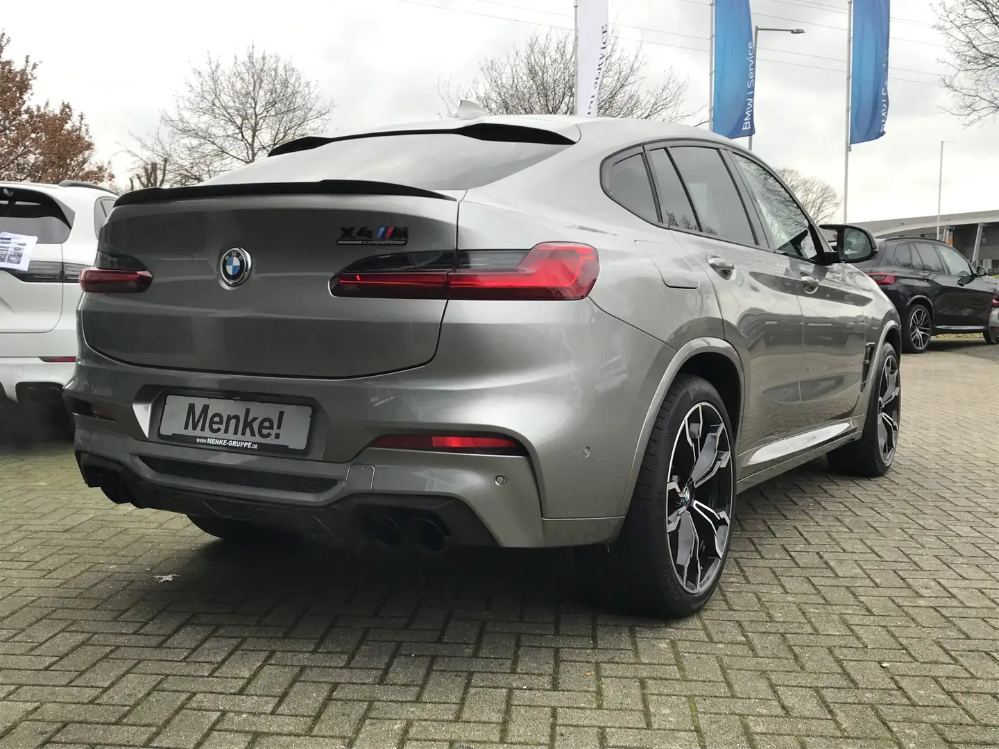 BMW X4 M Drivers Package M Competition Head-Up Silber - 2