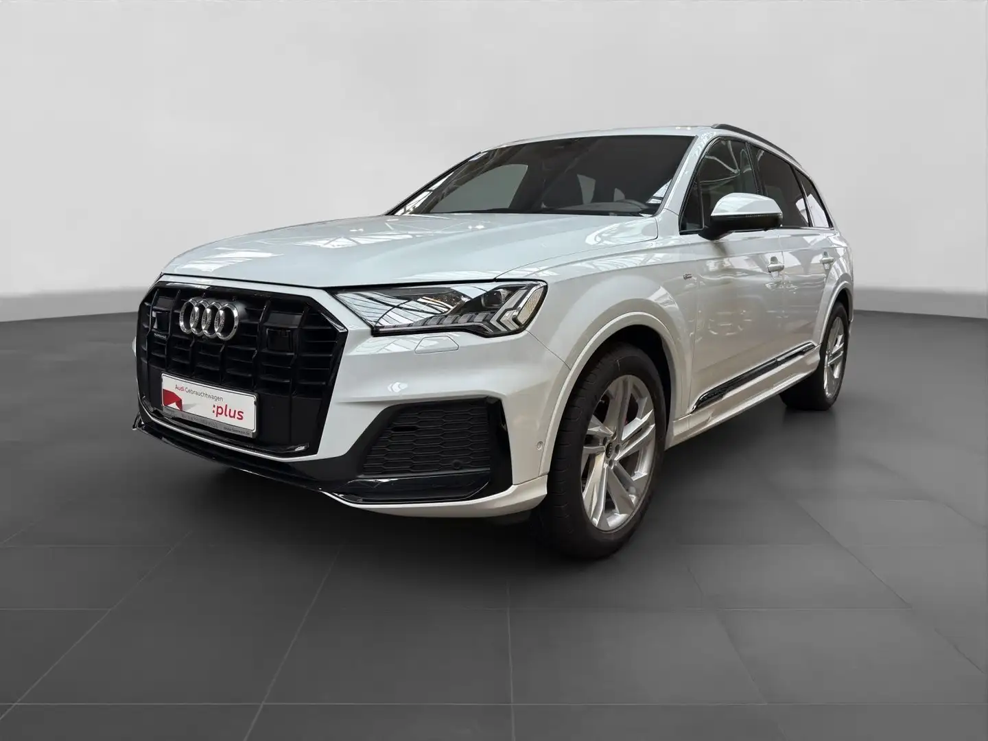 Audi Q7 50 TDI Q S LINE LM20 AHK MATRIX KAMERA Weiß - 2