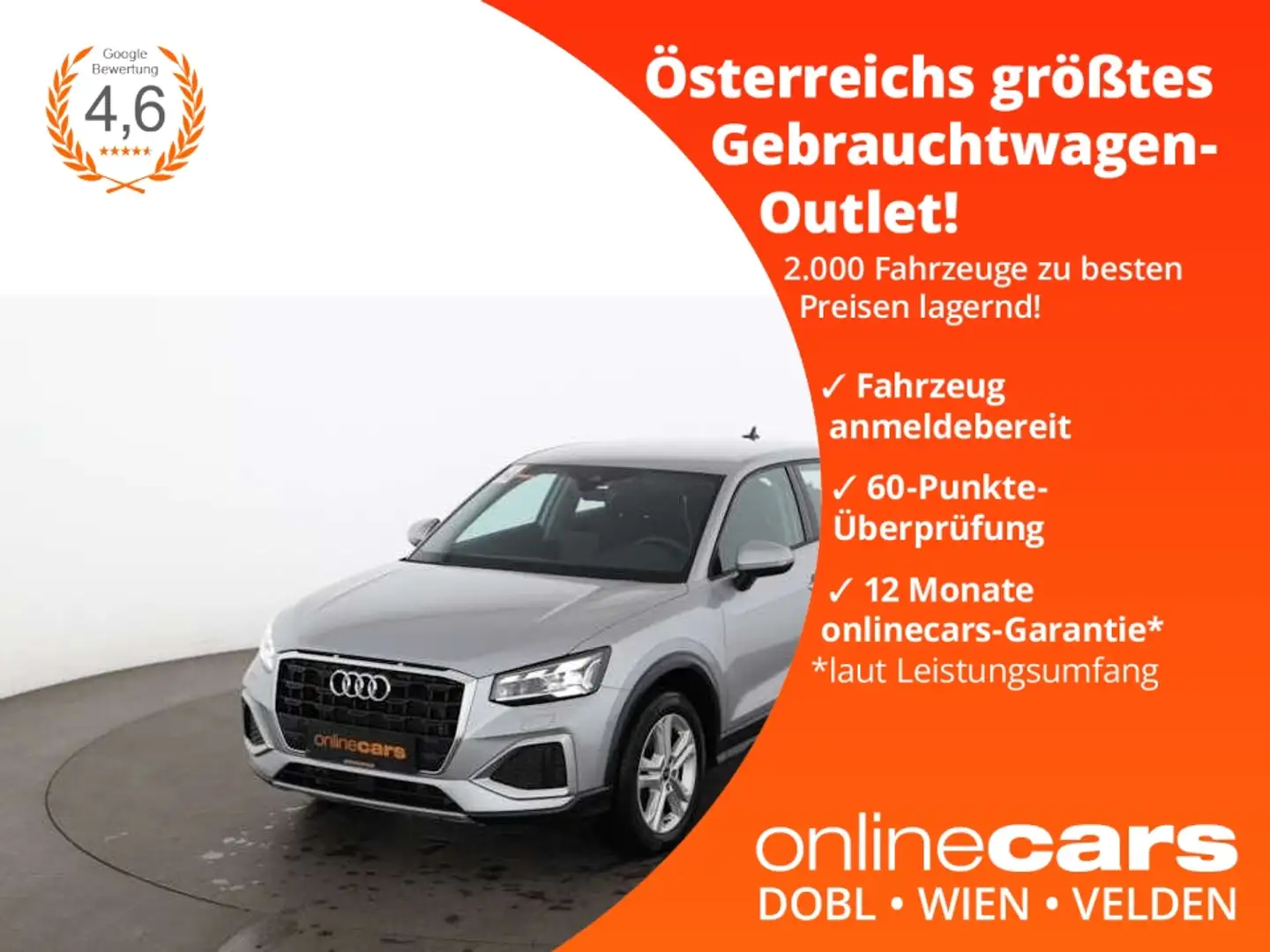 Audi Q2 35 TFSI advanced Aut MATRIX SITZHZG ASSIST PDC Argent - 1