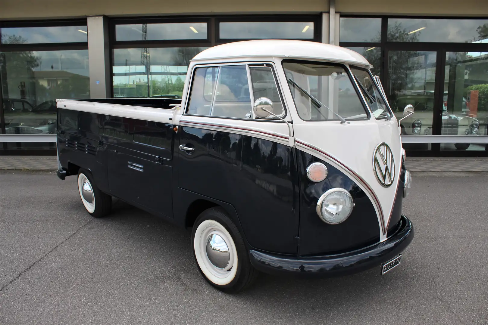 Volkswagen T1 pick up COMPLETAMENTE RESTAURATO targhe originali Blau - 1