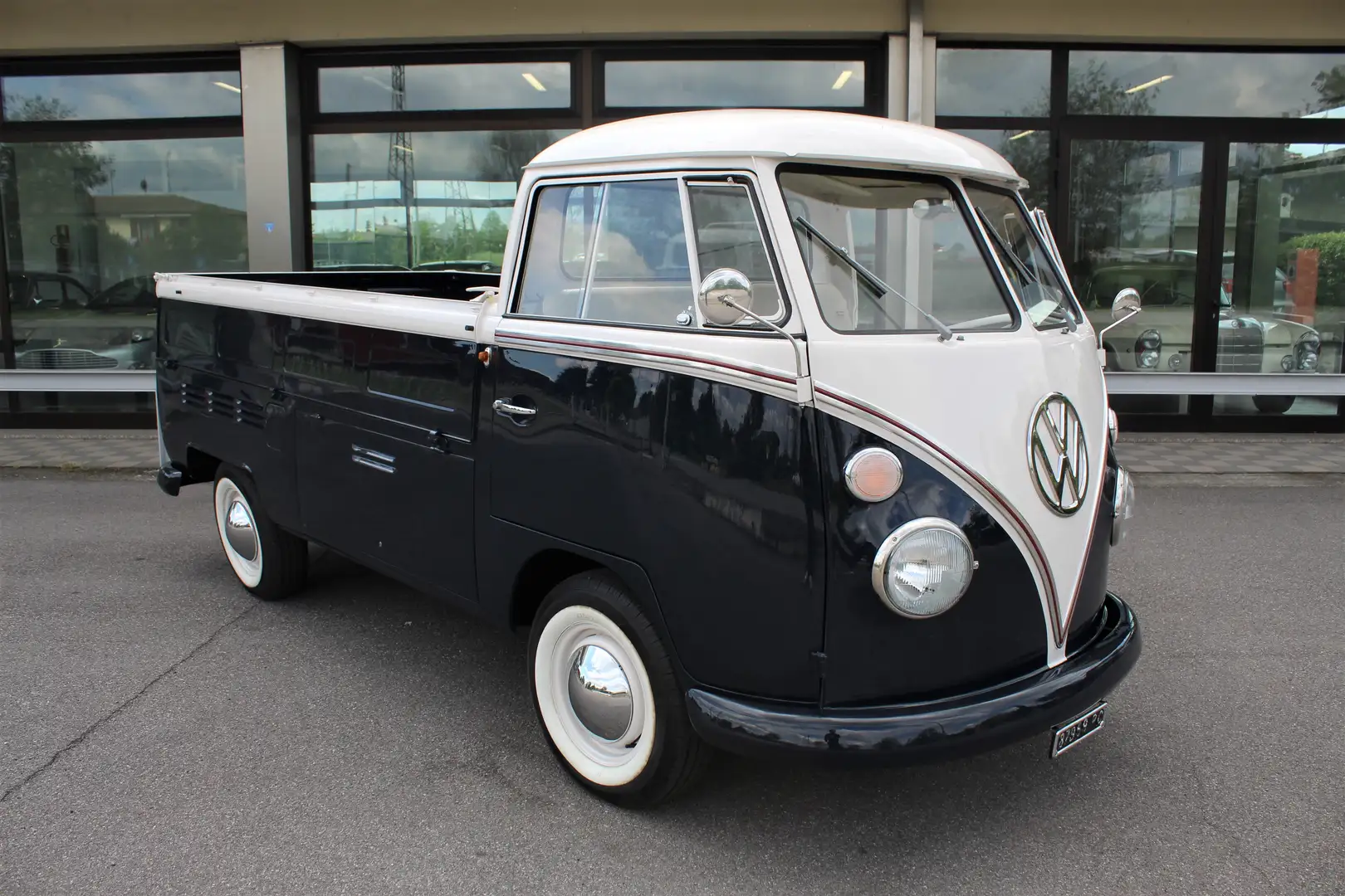 Volkswagen T1 pick up COMPLETAMENTE RESTAURATO targhe originali Azul - 1