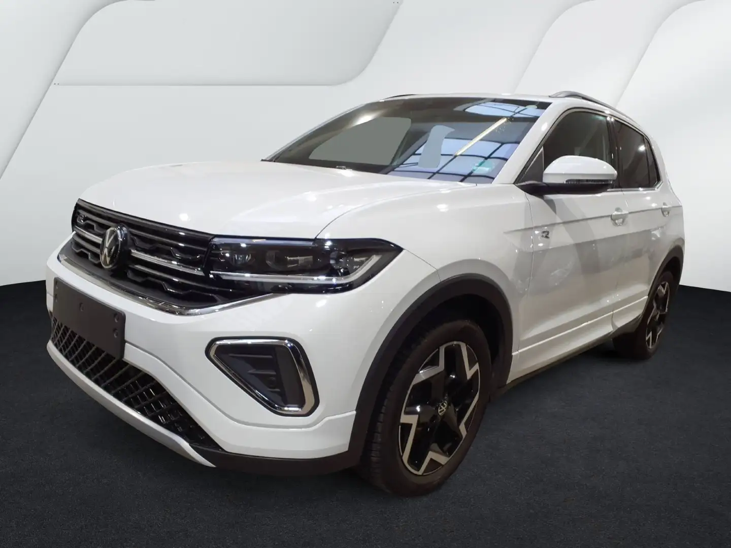 Volkswagen T-Cross R-Line 1.5 TSI DSG/AHK/Matrix/Navi/RFKam Weiß - 2