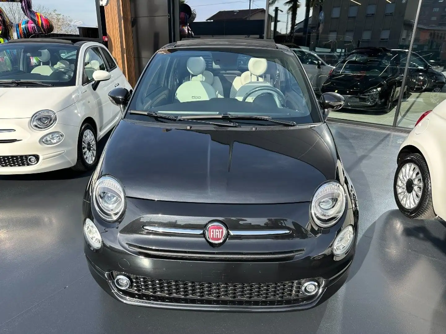 Fiat 500C 1.0 Hybrid Dolcevita Nero - 2