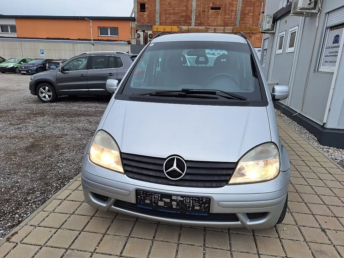 Mercedes-Benz Vaneo Family CDI 1,7 Billiges Fahrzeug Silber - 2