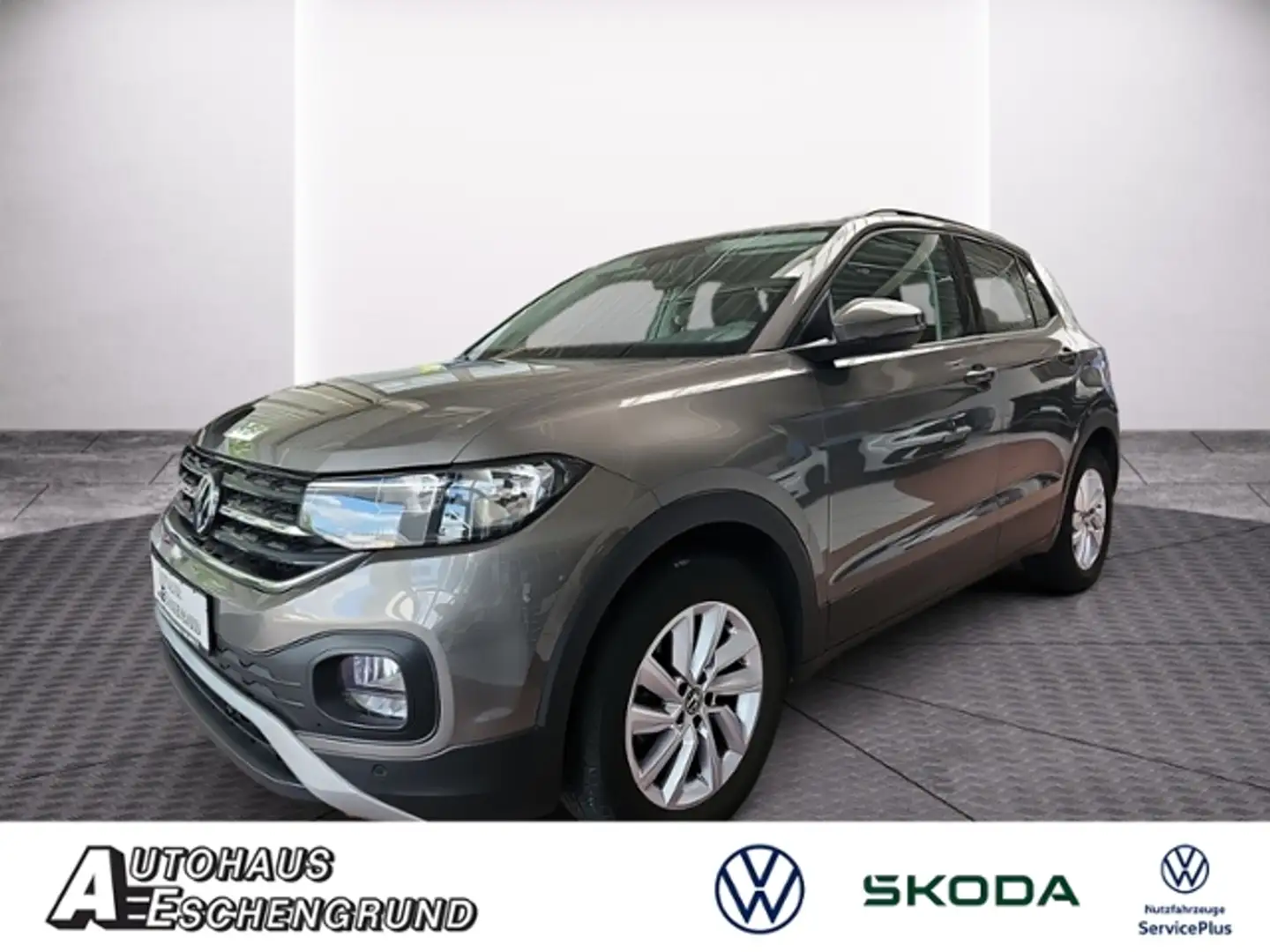 Volkswagen T-Cross 1.0 TSI DSG Life KLIMA SIDE ASSIST PDC LM Grau - 1
