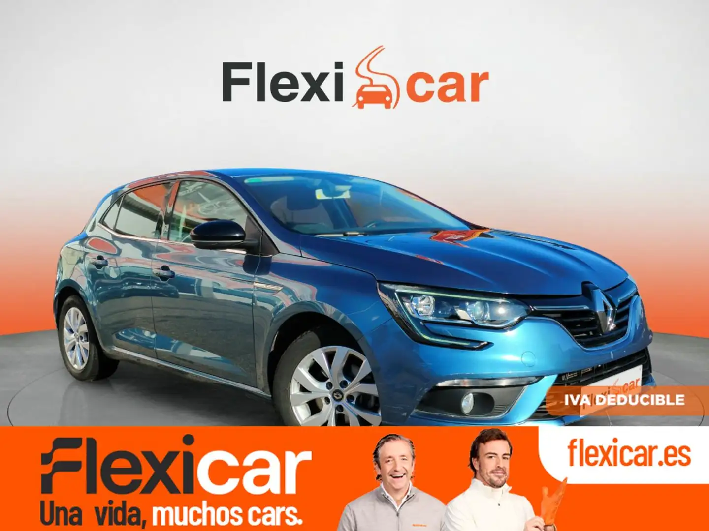Renault Megane Limited TCe 85 kW (115CV) GPF -SS Blauw - 1