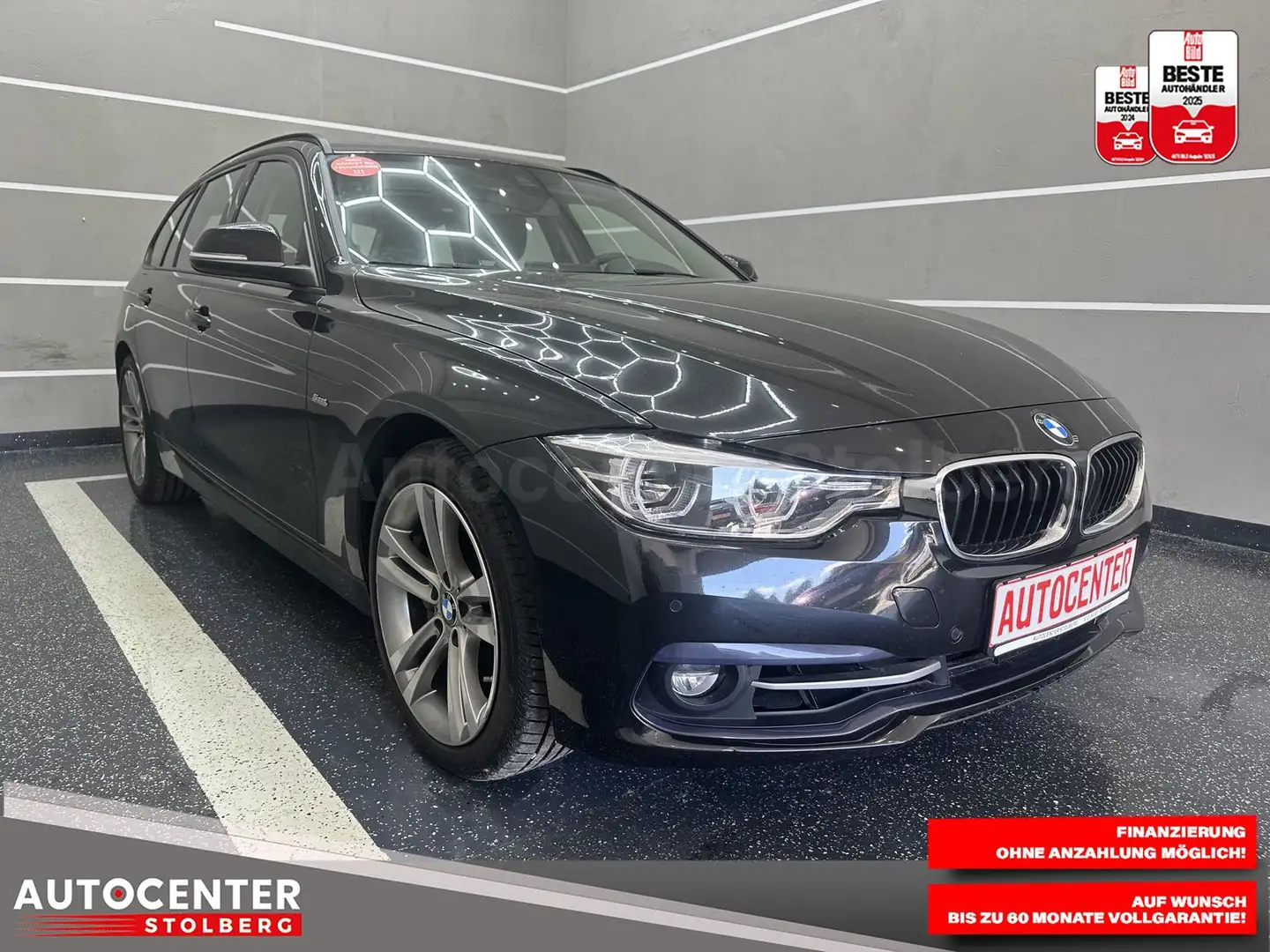 BMW 340 3 340 i xDrive Sport Line " PANO-HEAD UP-NAVI" Noir - 2