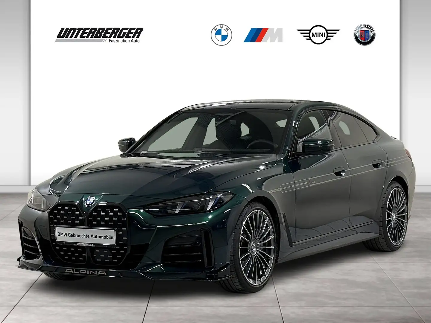 Alpina B4 GT Gran Coupé SWITCH-TRONIC Allrad AHK GSD Grün - 1