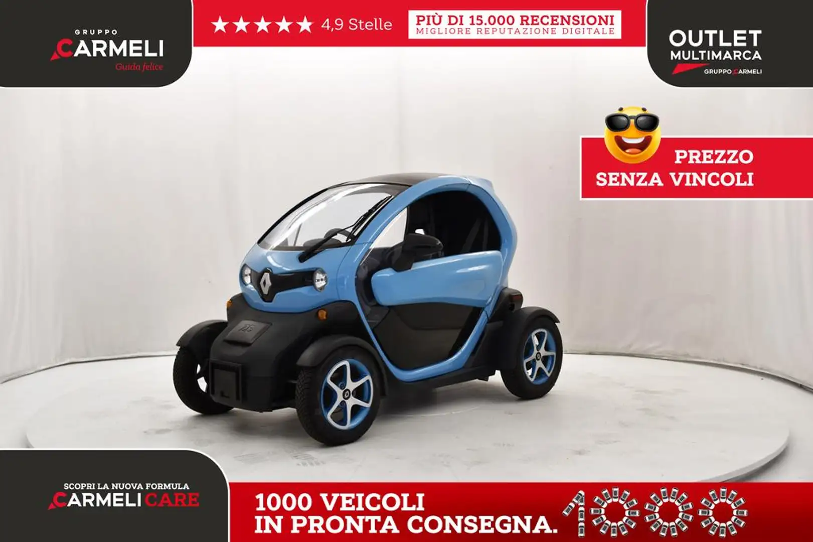 Renault Twizy Intense Blue Bleu - 1