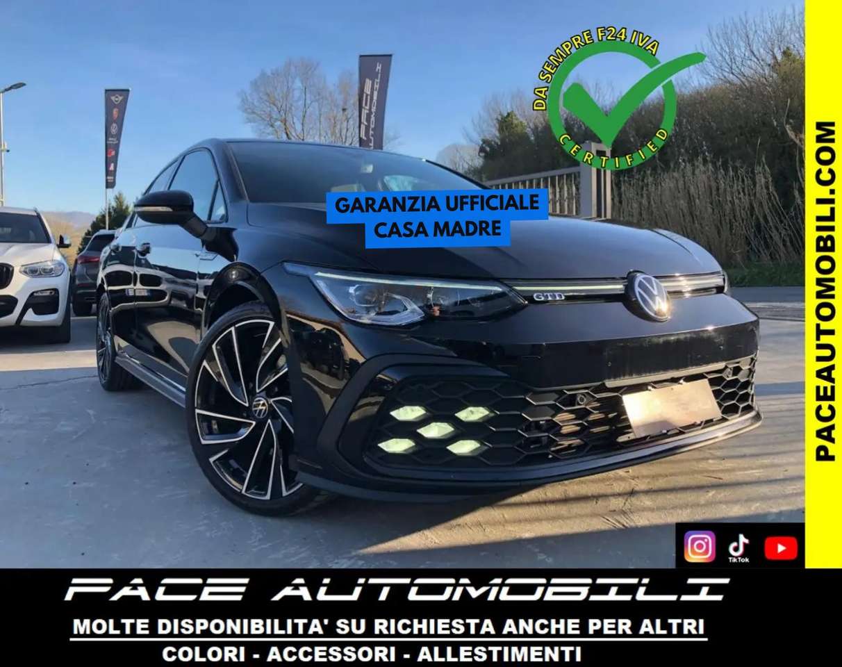 Volkswagen Golf GTD GTD 2.0 DSG KAMERA MATRIX ACC TETTO NAVI LED 19"