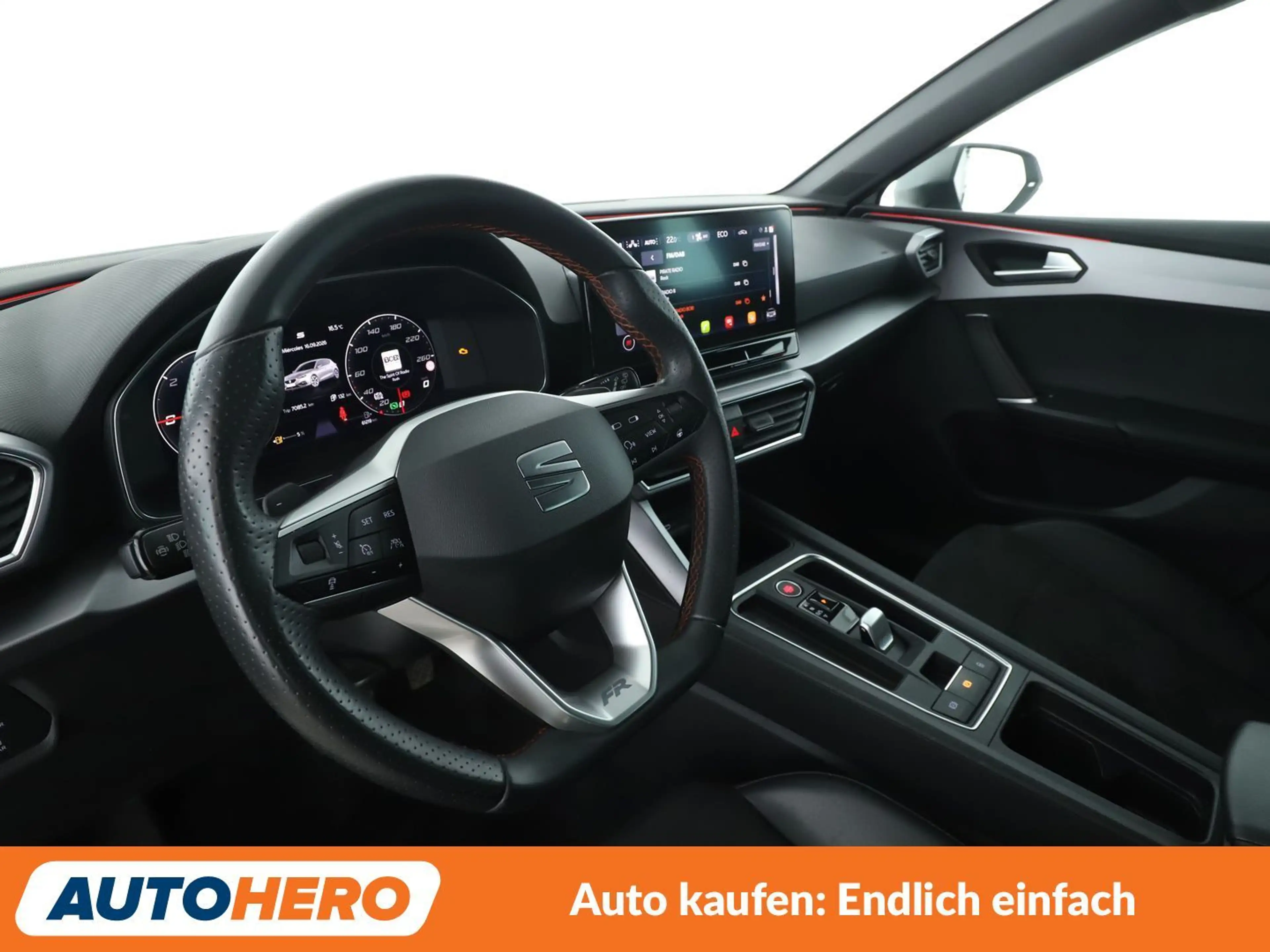 SEAT Leon e-Hybrid 1.4 TSI e-HYBRID FR Aut*NAVI*LED*ACC*CAM*PDC*SHZ* — photo 11