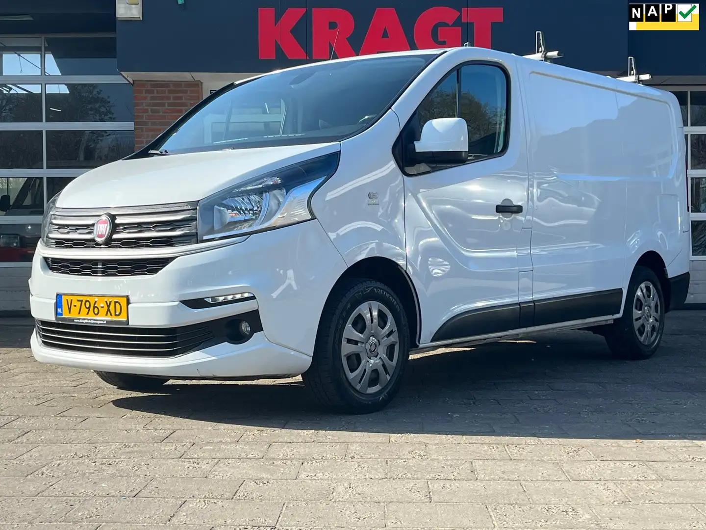 Fiat Talento 1.6 MJ L1H1 SX, NAVI, CAMERA, airco, cruise, EURO6 Bianco - 1