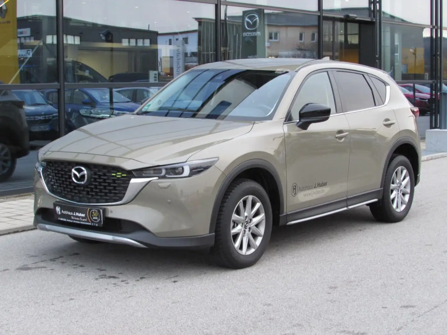 Mazda CX-5 Skyactiv-D 184 AWD 5T 6AG Al-Newground Klima Navi Grün - 1