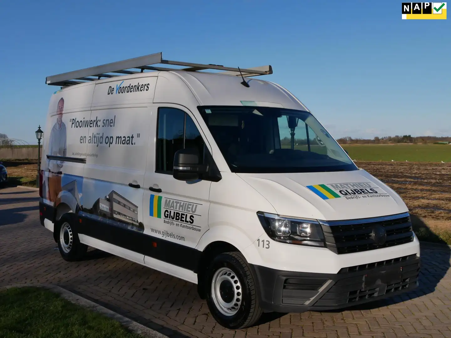 Volkswagen Crafter 30 2.0 TDI L3H3 103kW AC NAVI 3-SEATS *** 9999 EX Wit - 1