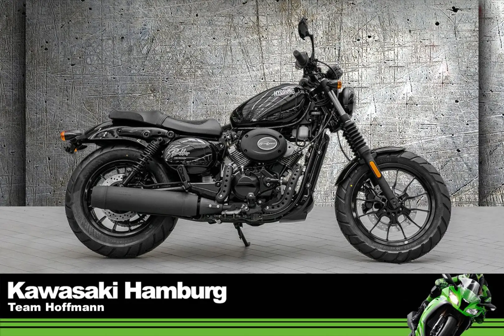 Hyosung GV 300 S ABS, 1.Hand, unfallfrei, Lieferservice Noir - 1